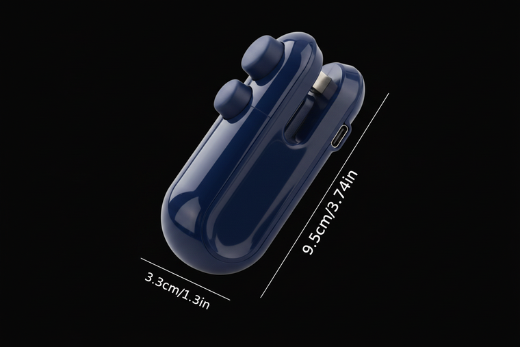 Navy Blue CrispSeal Black Background